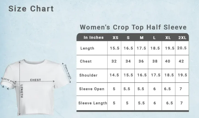 Meh Women Crop Top