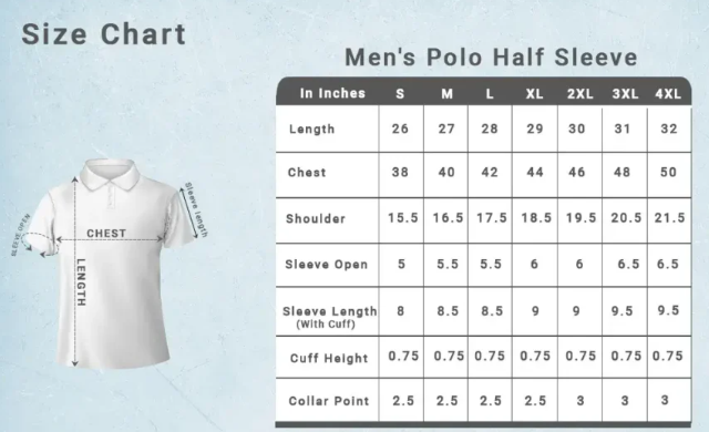 Polo Neck Men T-shirt