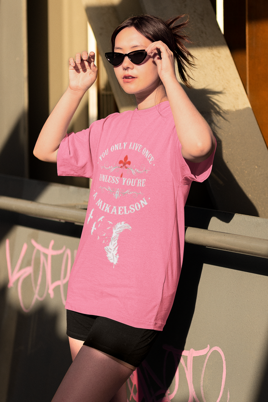 You Only Live Once Oversized Terry Unisex T-shirt
