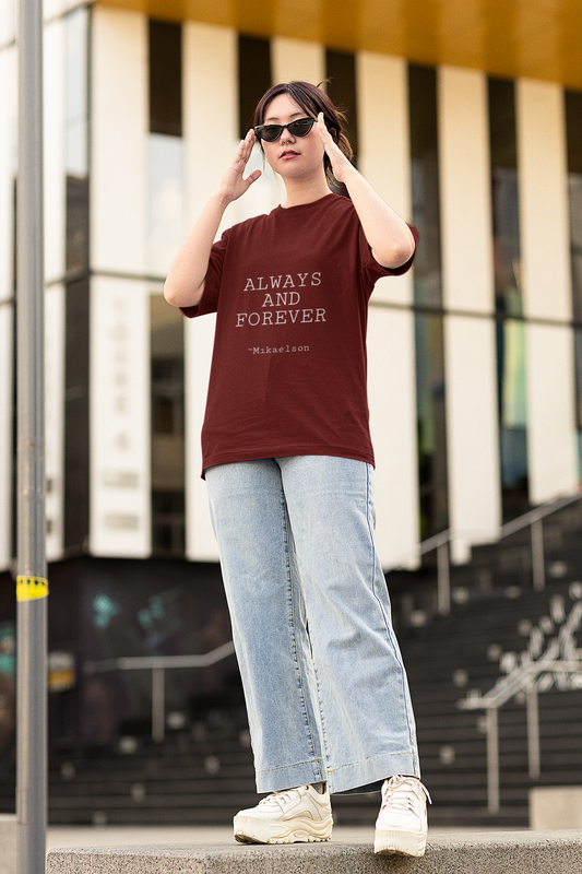 Always Forever Oversized Terry Unisex T-shirt