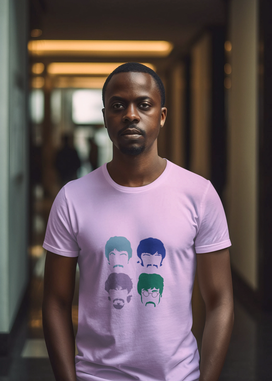 The Beatles Crew Neck Men Classic T-shirt