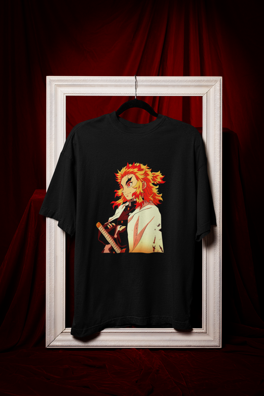 Demon Slayer Rengoku Oversized Classic Unisex T-shirt