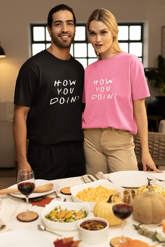 How You Doin'? Oversized Terry Unisex T-shirt