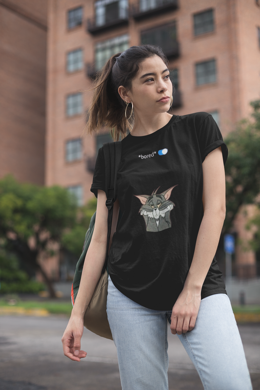 Tom & Jerry Oversized Standard Unisex T-shirt